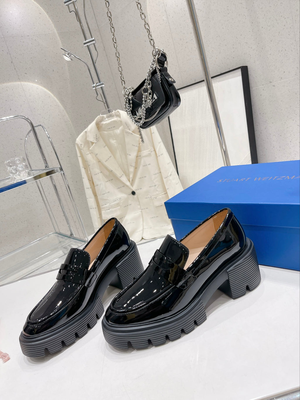 Z2P36A24 Popular high-quality leather Shoes（heel-height 4.5cm）