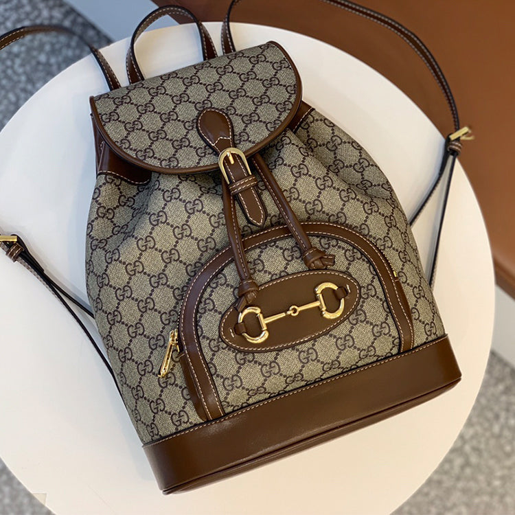 B1X61B021 Popular  leather backpacks