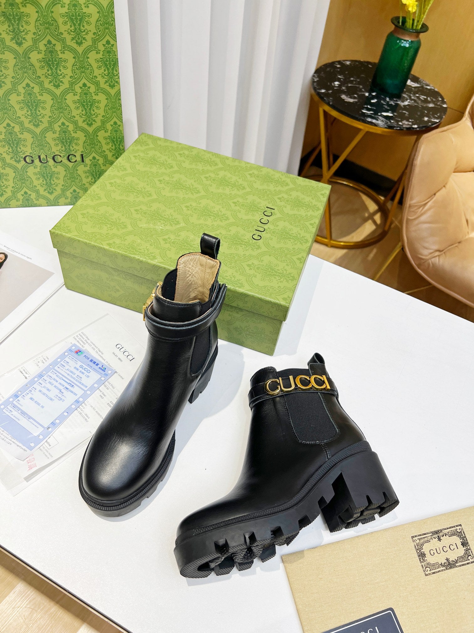 Z2XB197 Popular leather boot (top layer leather lining)
