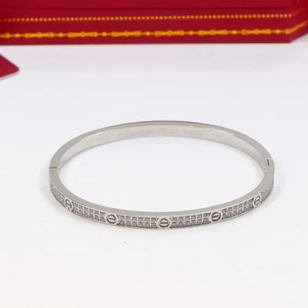 X3B11K2K  Popular 2-row diamond bracelet