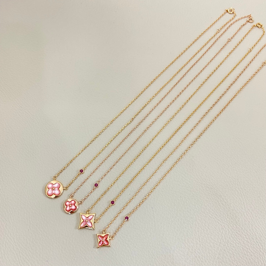 X5N76E22X Popular Necklaces（A set of two items)