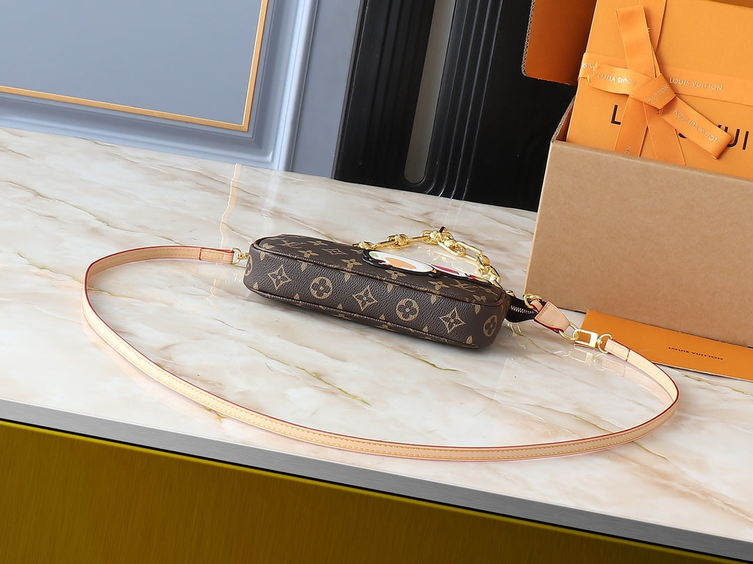 B1P46E45 Popular leather bag