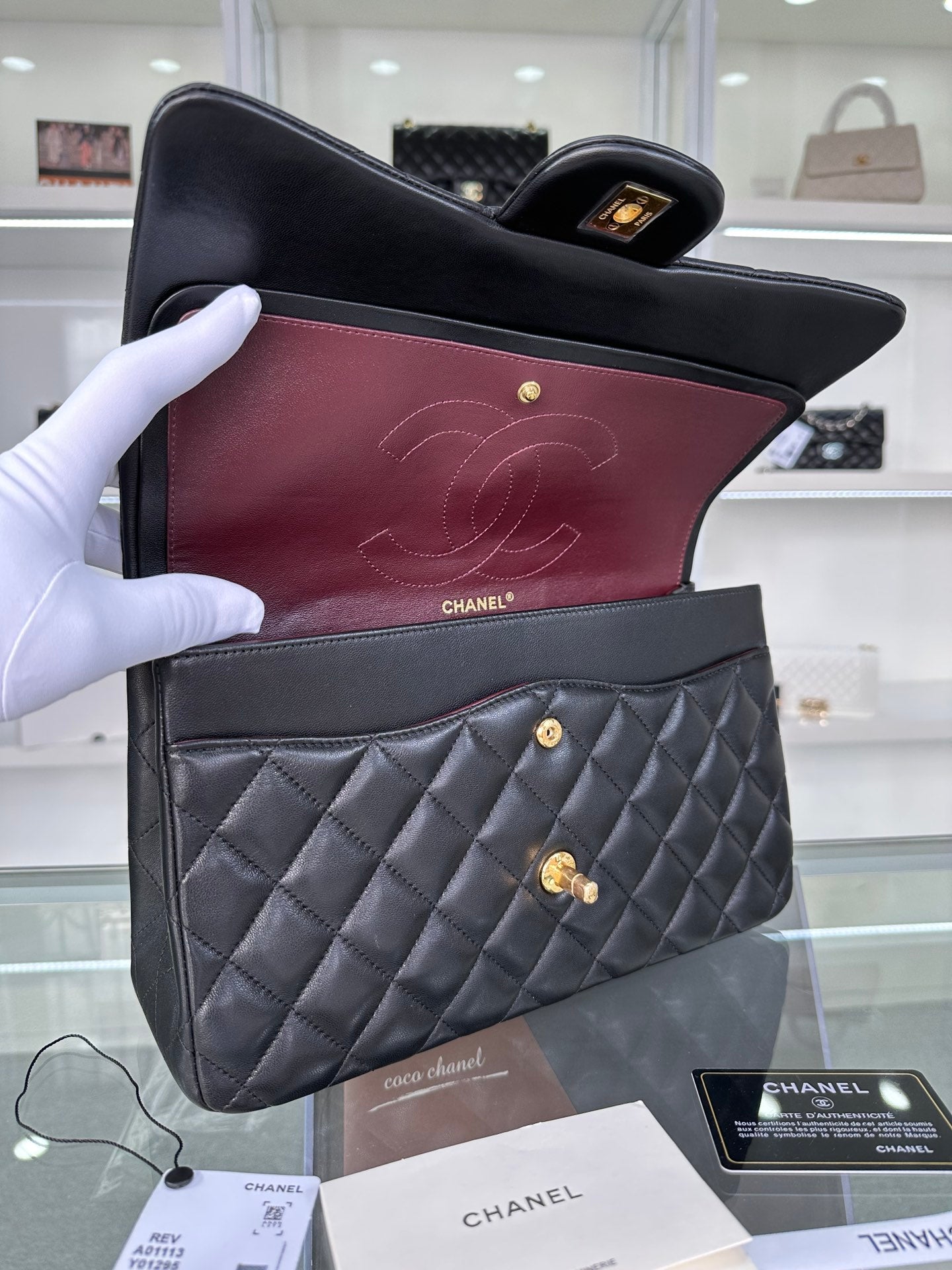 B5R76C38 Trendy classic high-quality leather bag