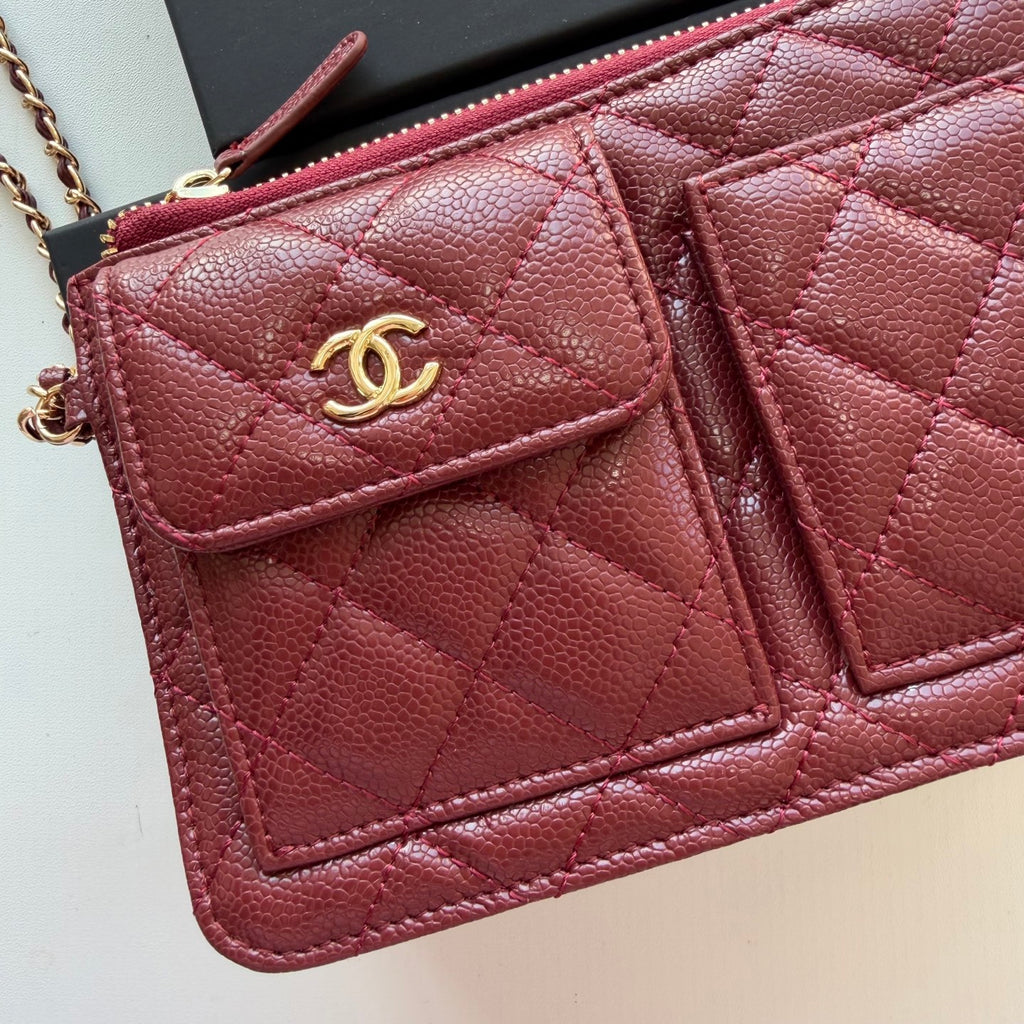 B1P46C22 Popular leather bag