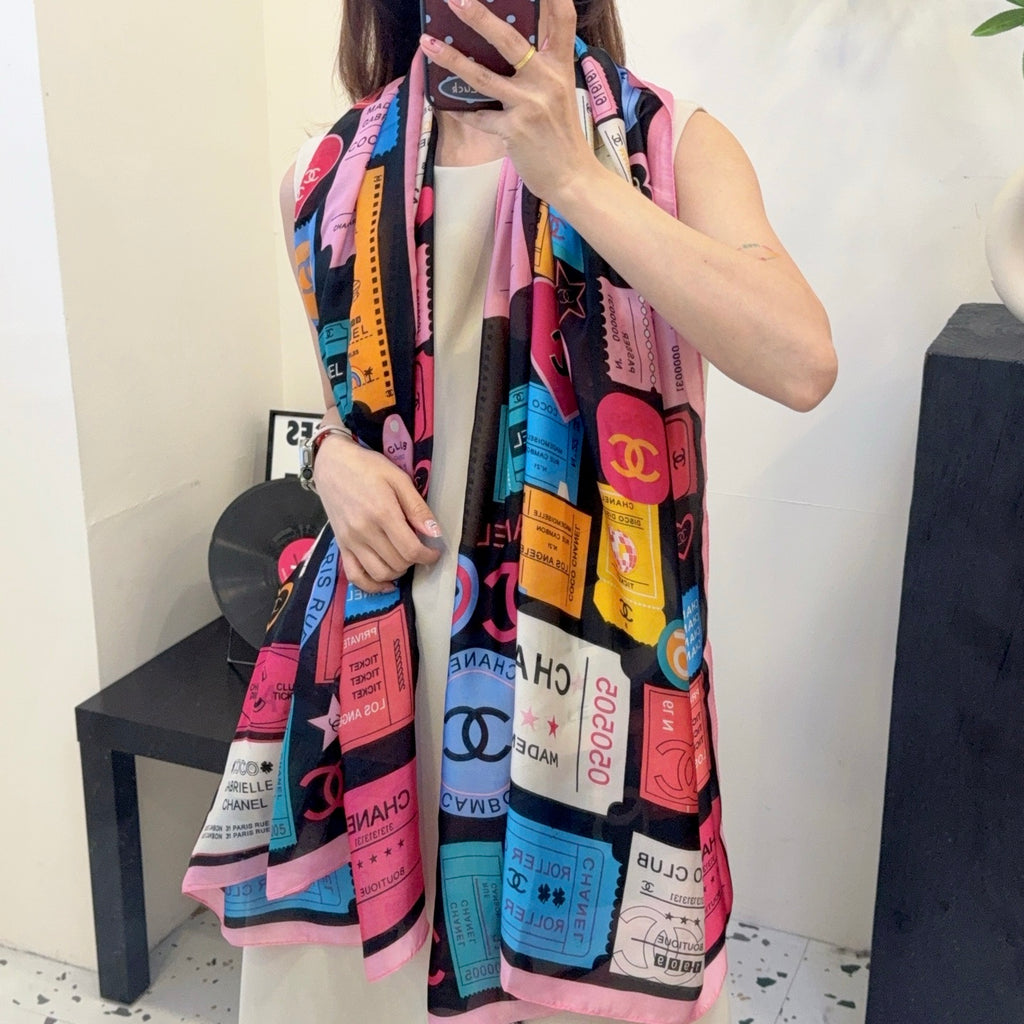 W1Z35C198  Popular Silk Scarve