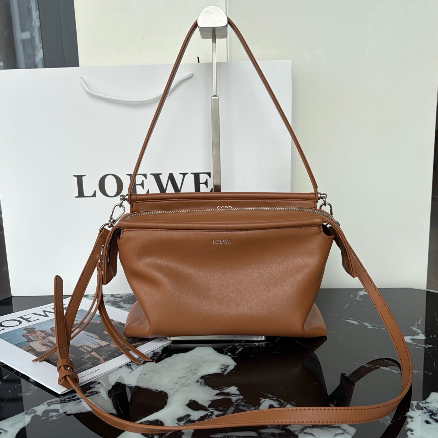 B1R66A15 Popular leather bag