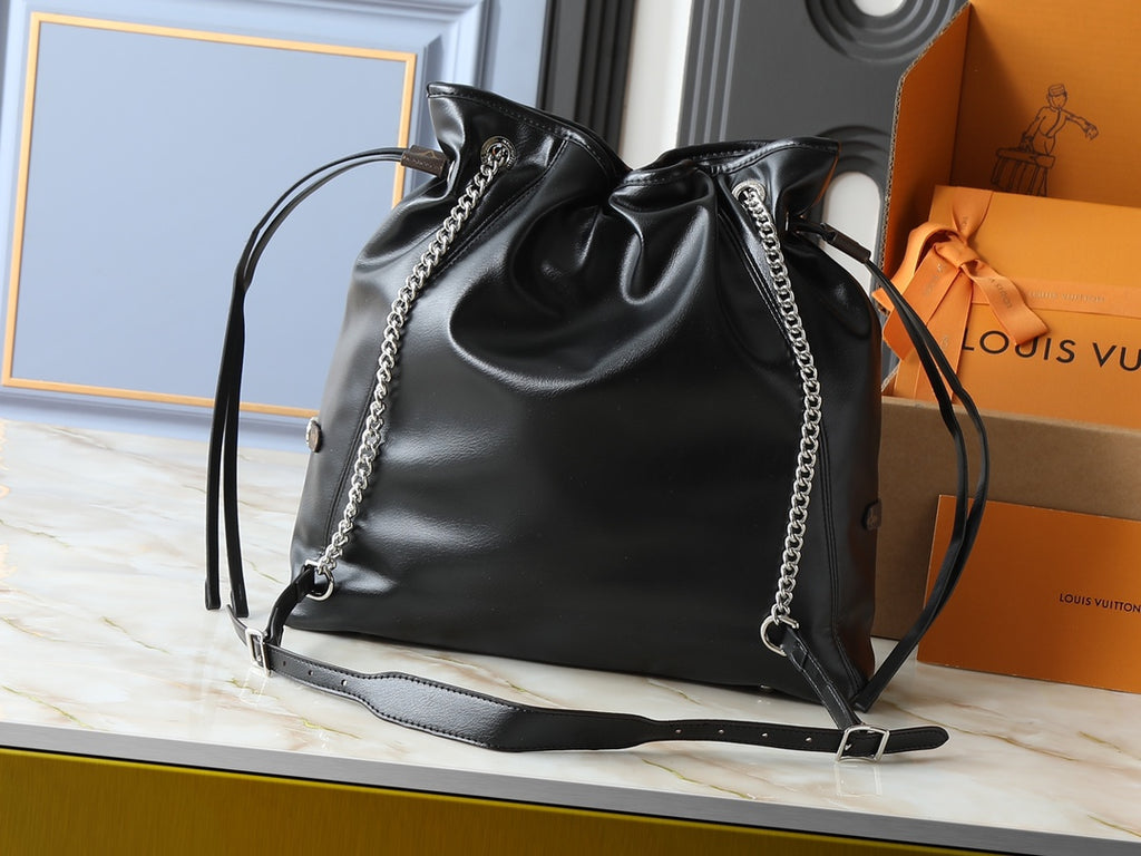 B1P46E16 Popular leather bag