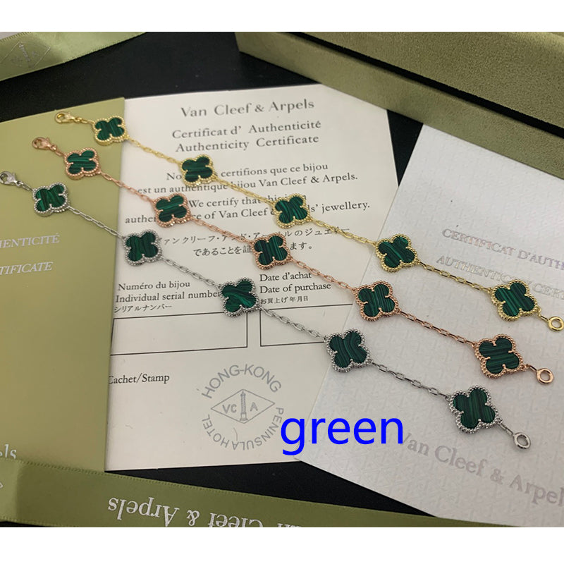 X5X53VA180K  Popular bracelets 5 flowers normal size1.5cm flower