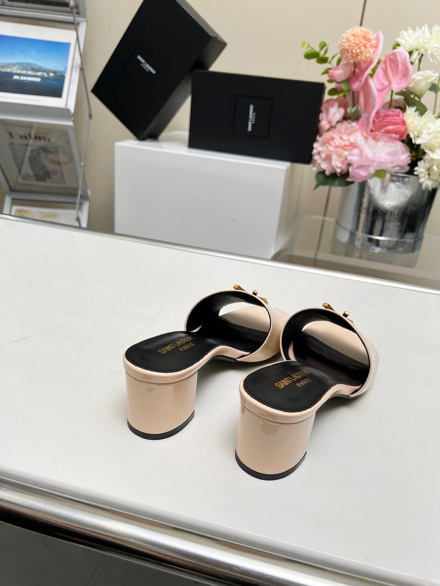 Z2Z85SL34  Popular leather High heels(Heel height 5CM)
