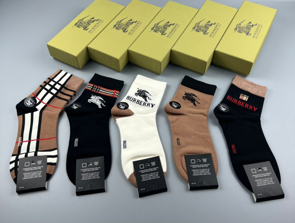 S1Q35R67 Popular socks(5 pairs )