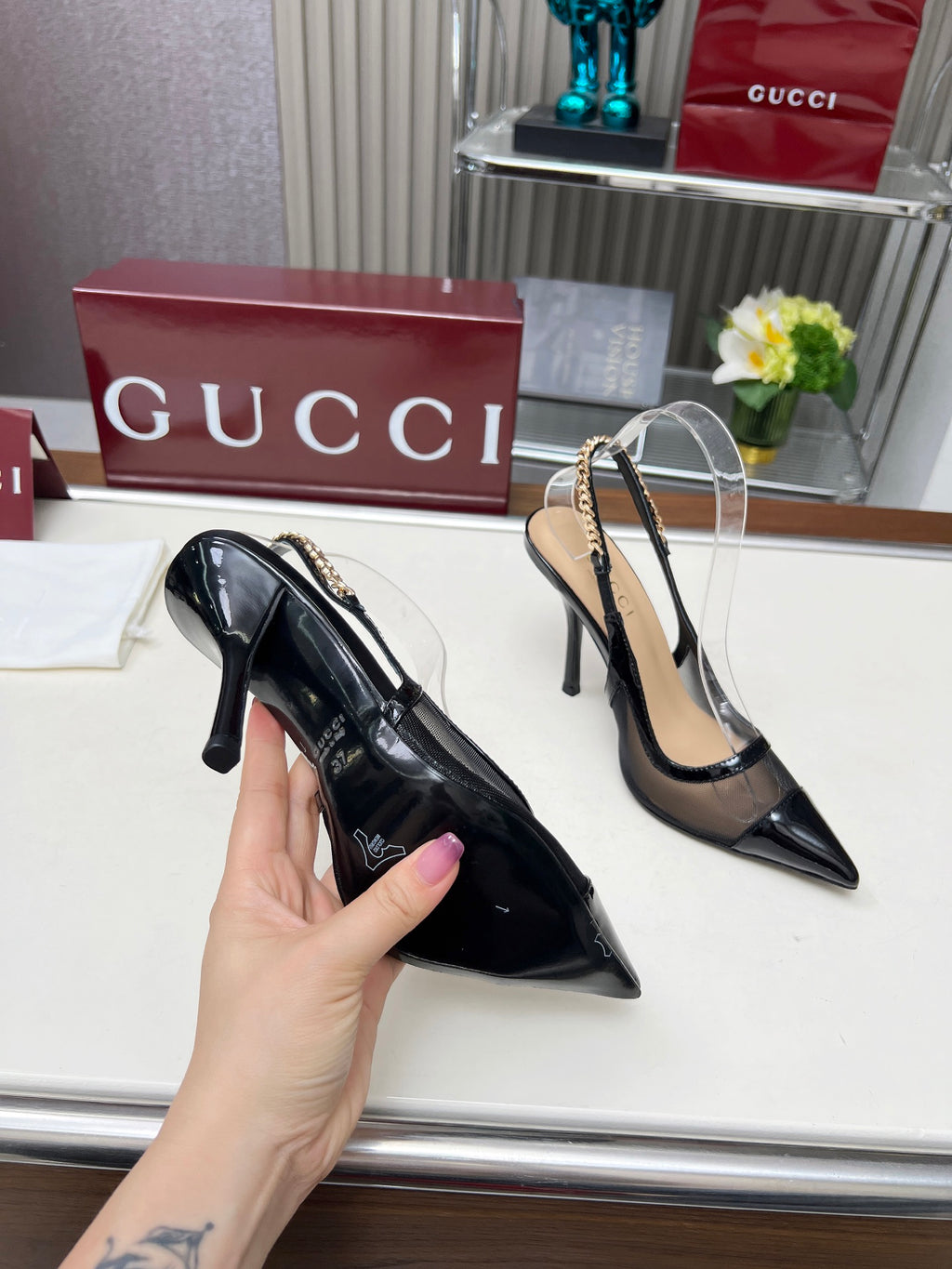 Z2Z85B61  Popular leather  High heels