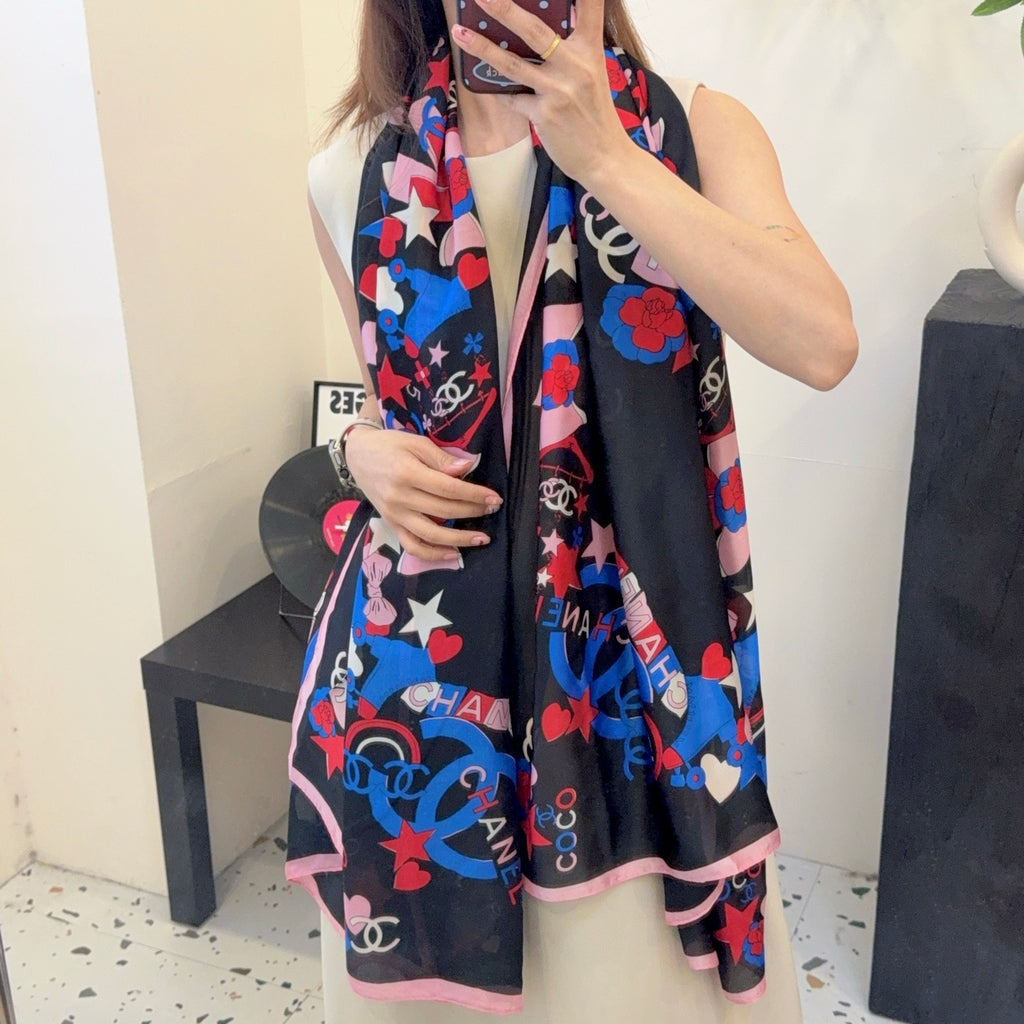 W1Z35C200  Popular Silk Scarve