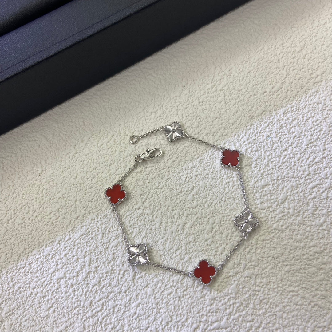 X5X63VA190K  Popular  6 flowers bracelets+2 flowers earrings
