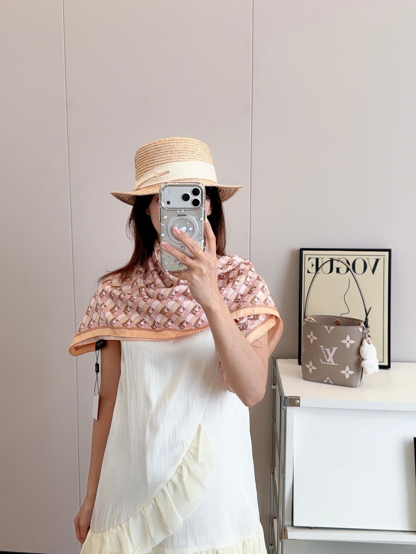 W1N36F10 Popular Silk Scarve