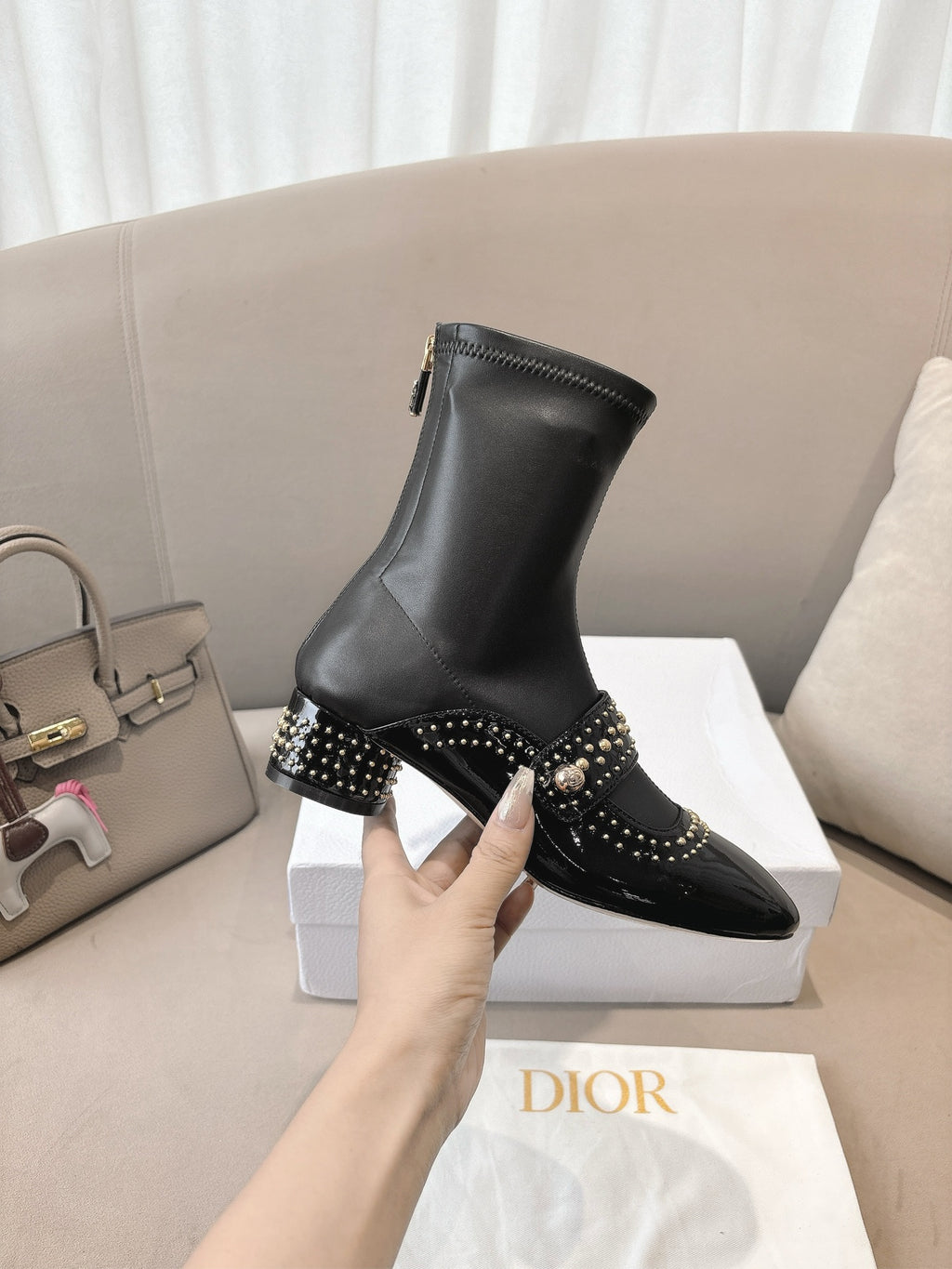 Z2Q95D155  Popular high-quality leather Boots