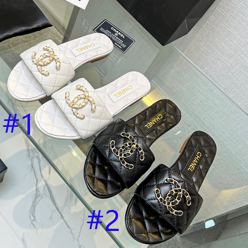 Z2R45C12  Popular genuine leather slippers