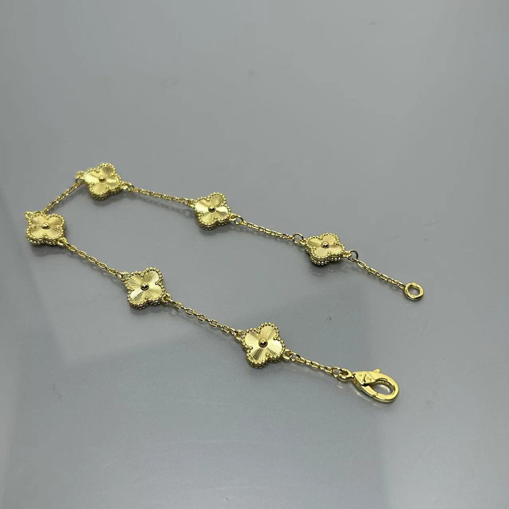 X5X94VA183K  Popular bracelets 6 flowers mini size 0.9cm flower