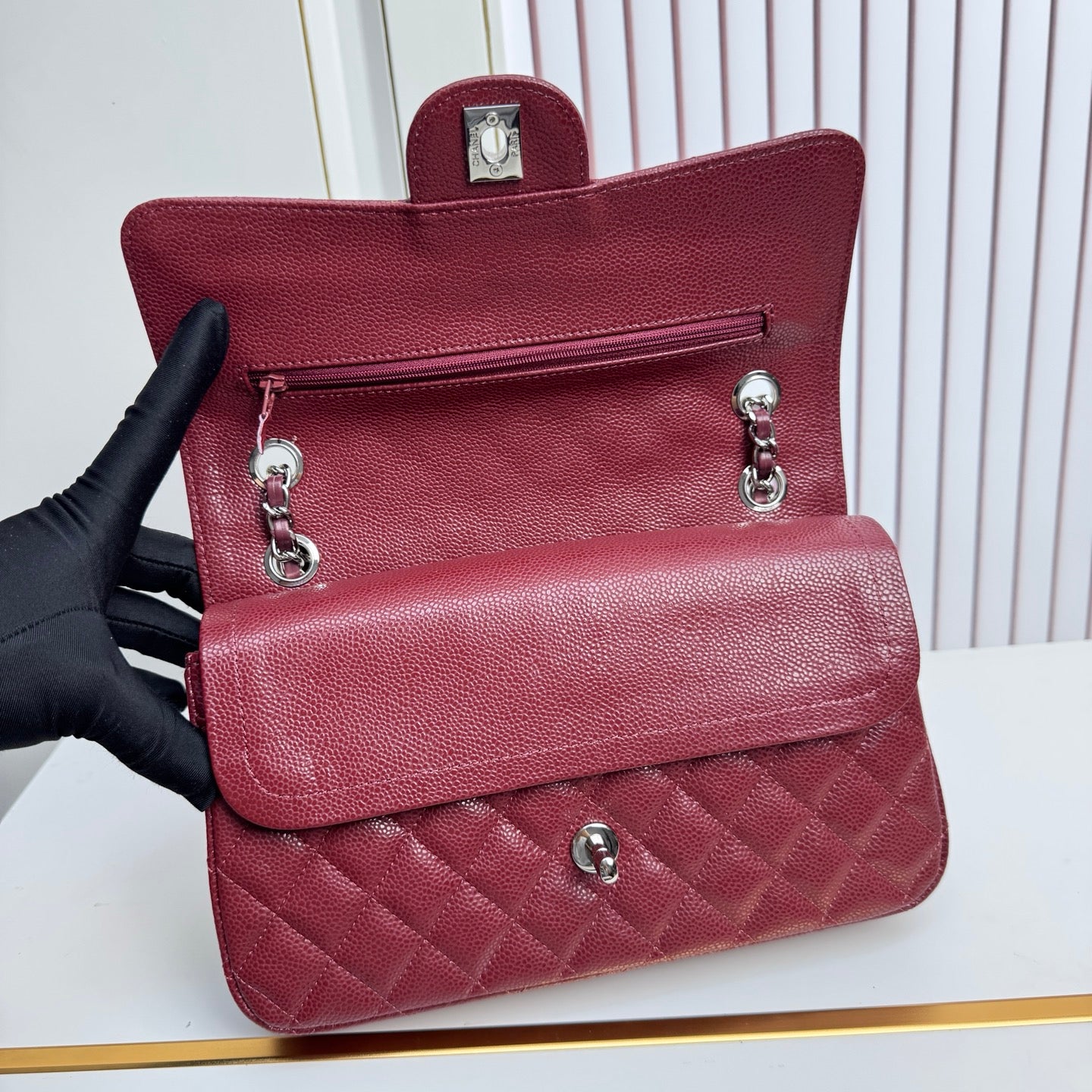 B1R76C12 Popular leather bag