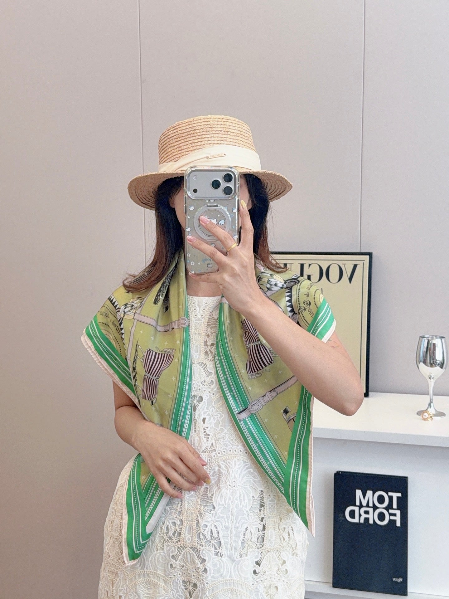 W1N36H4 Popular Silk Scarve