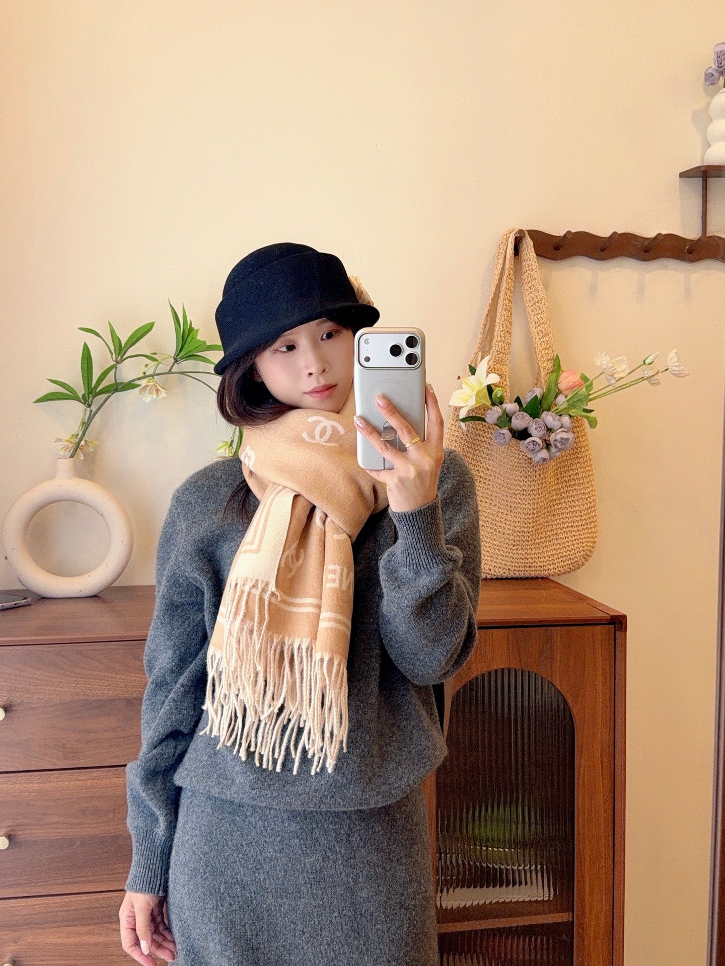 W1R86C55 Popular Winter Scarves