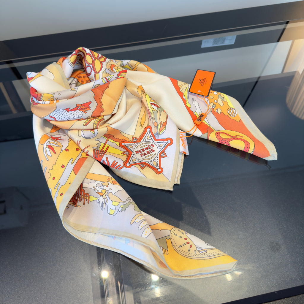 W1N46H22 Popular Silk Scarve
