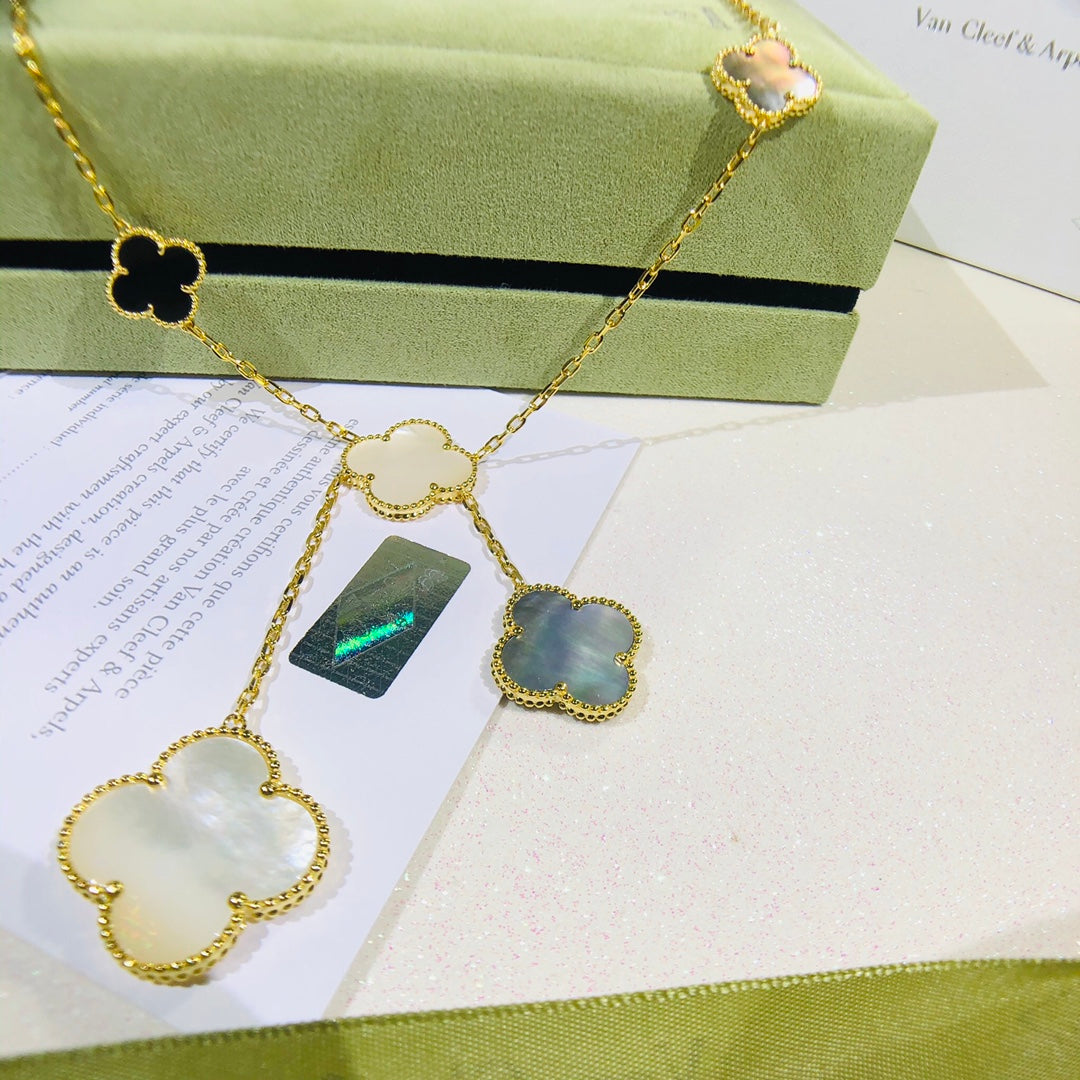 X5X53VA182K Popular 6 flowers necklaces