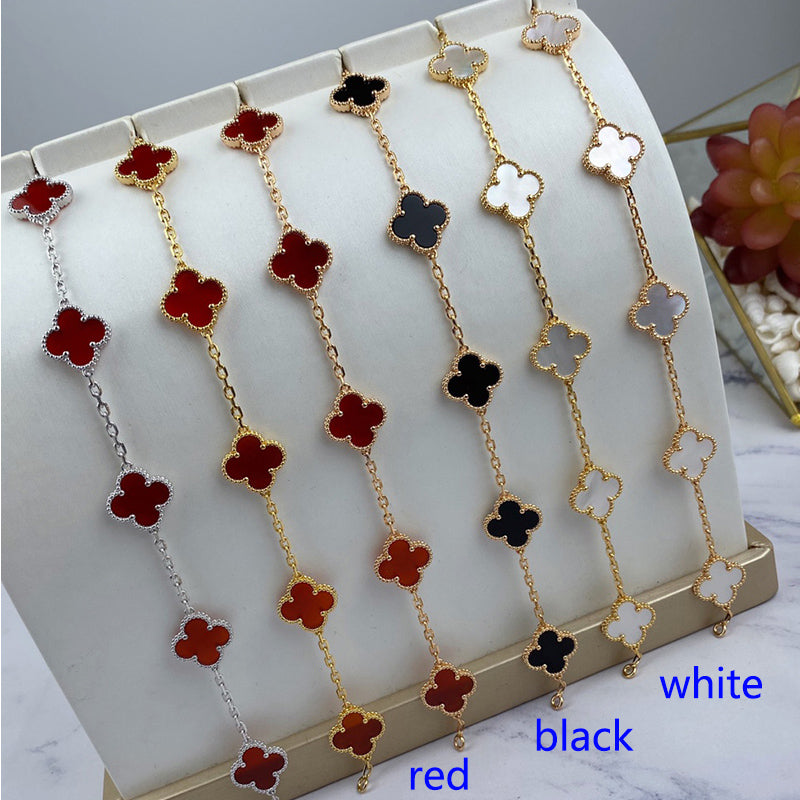 X5X53VA180K  Popular bracelets 5 flowers normal size1.5cm flower