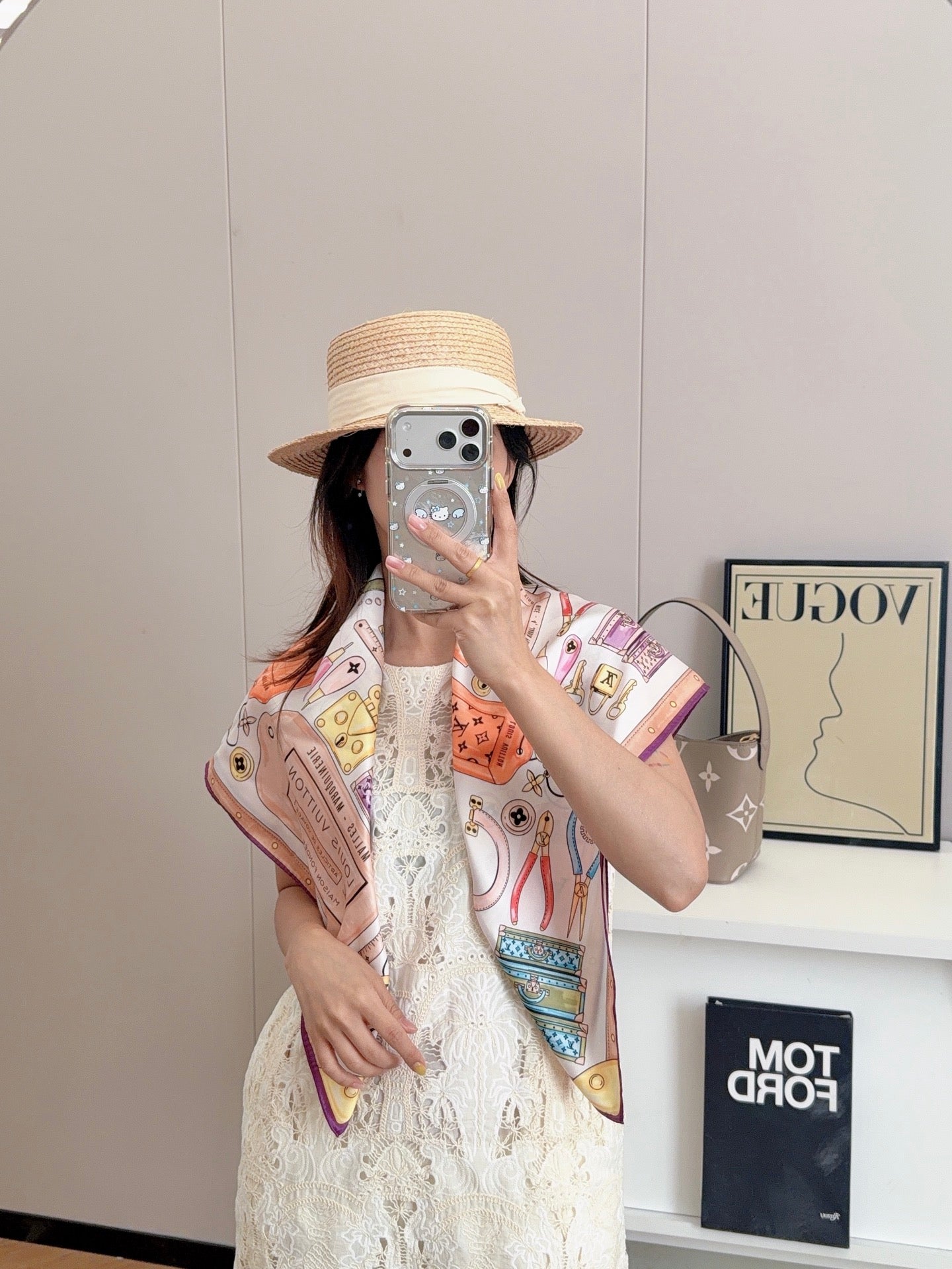 W1N36E18 Popular Silk Scarve