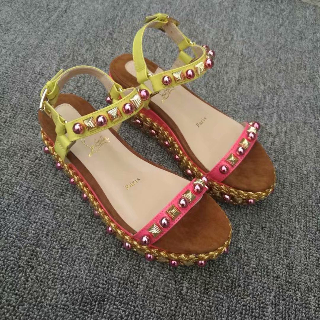 Z2ZA63 Popular leather High heels 6cm