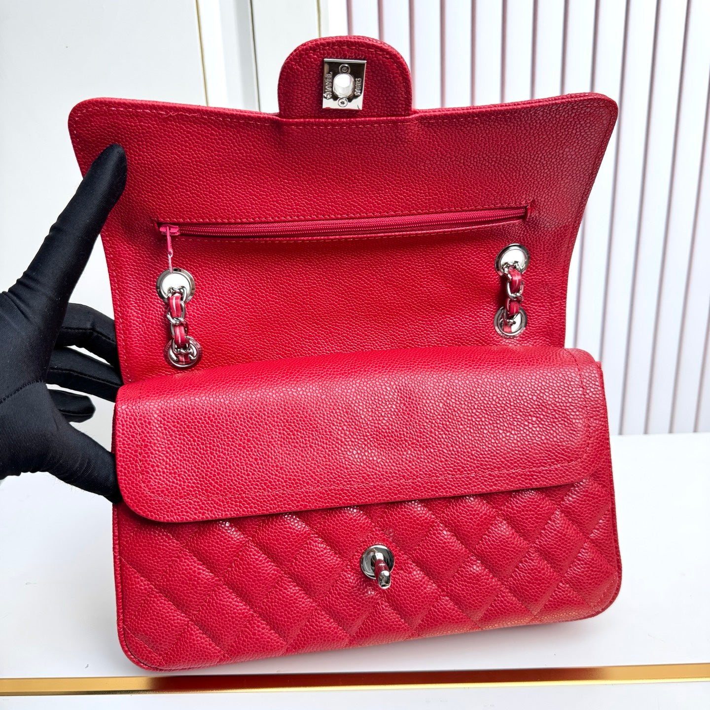 B1R76C13 Popular leather bag