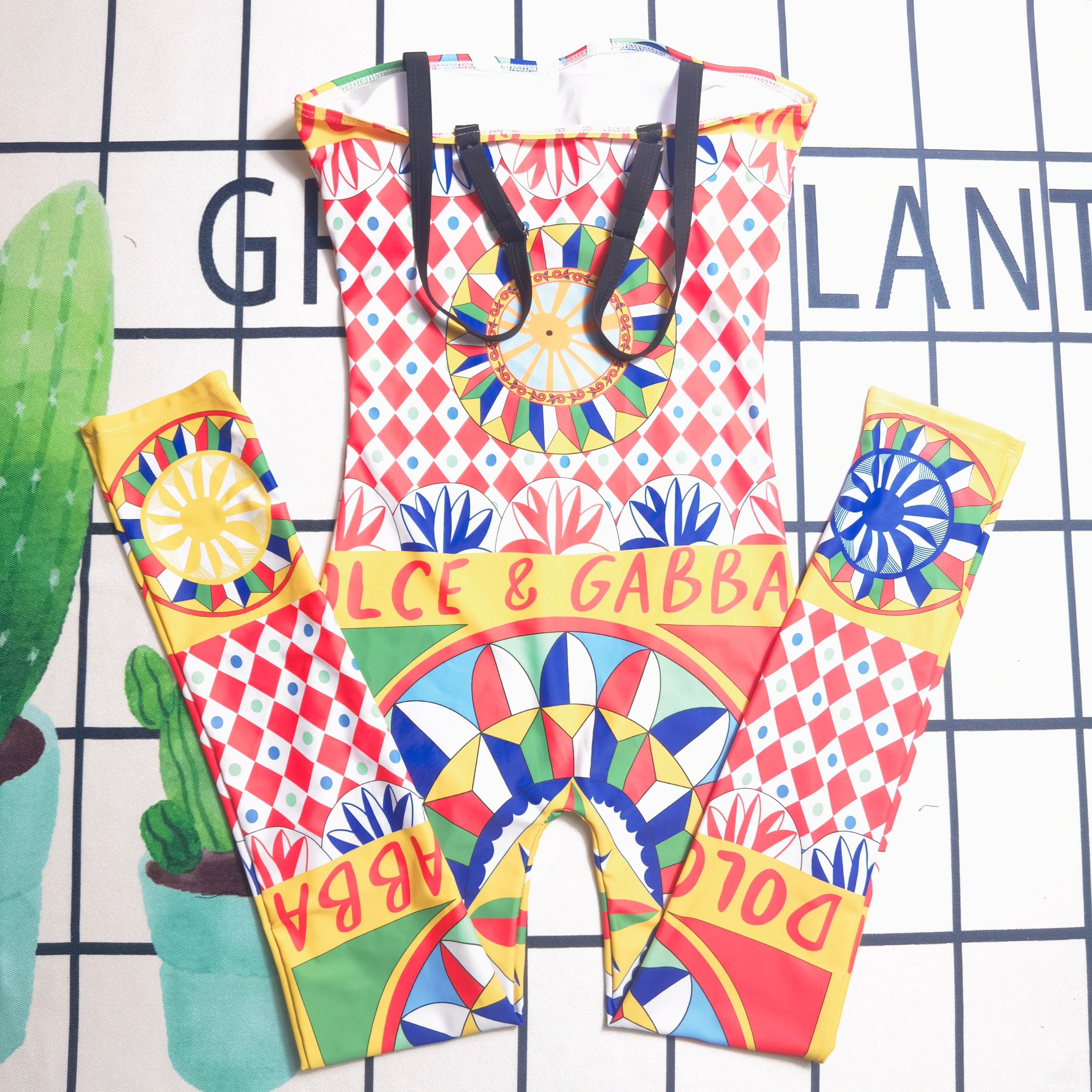 Y1R46A142 Popular Long-Pant Swimsuits
