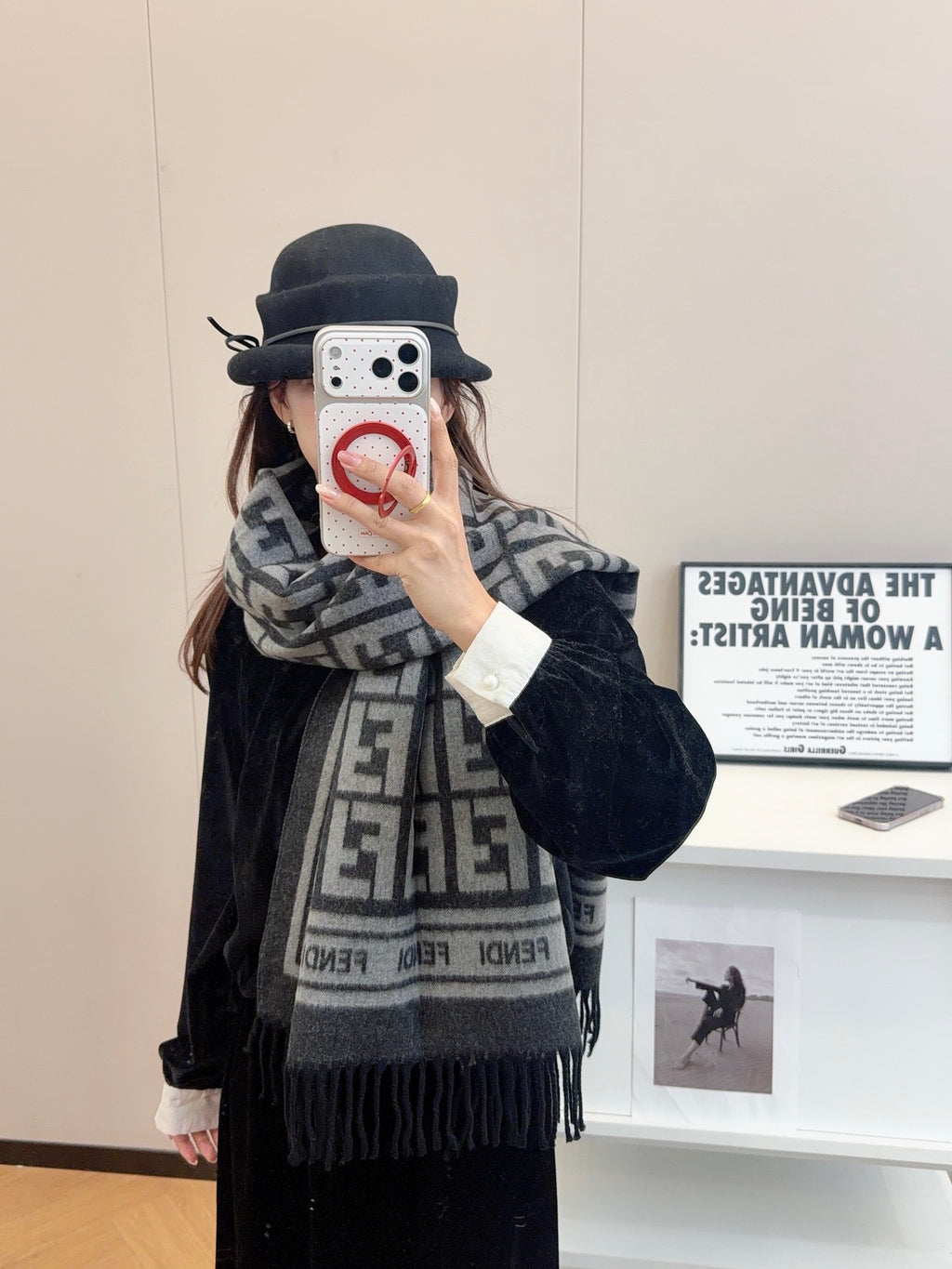 W1R86F3 Popular Winter Scarves