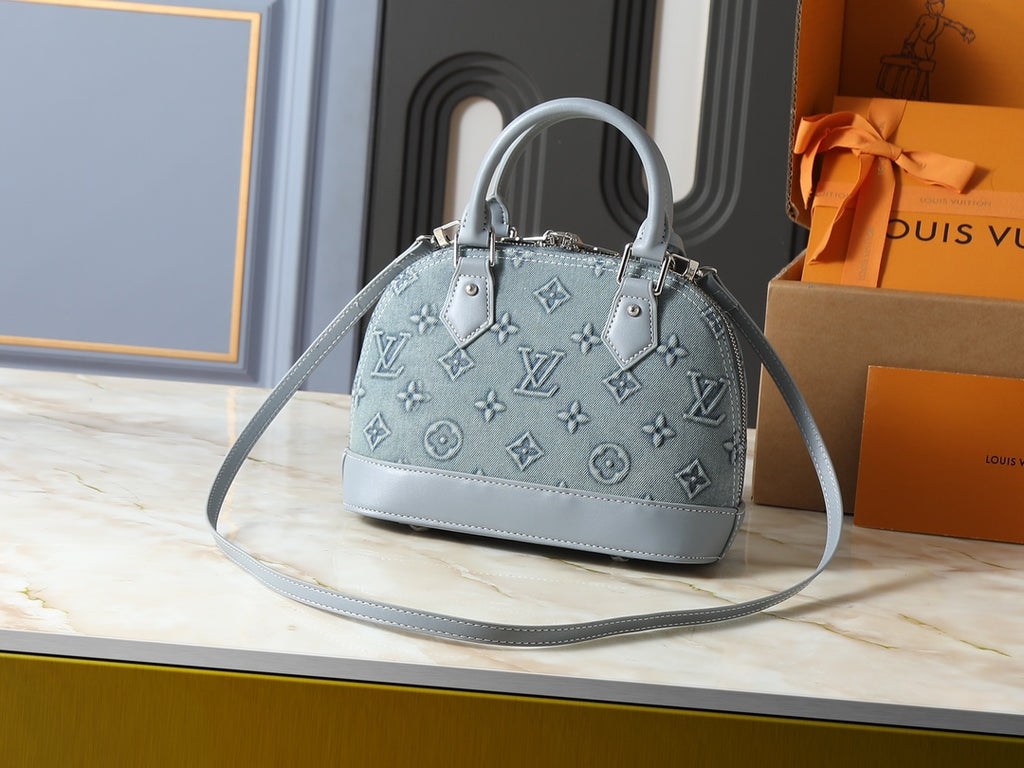 B1P46E98 Popular denim materials bag