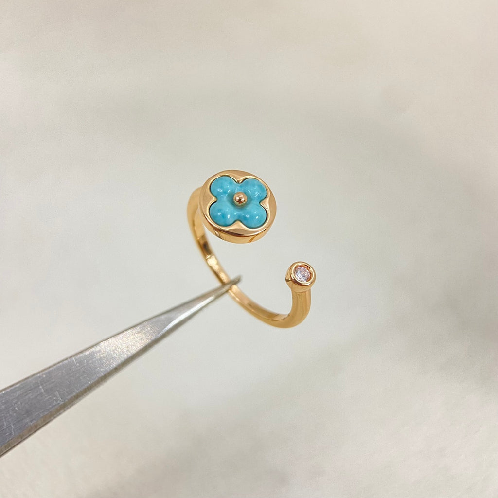 X5N76E9J  Popular  Rings (mini flower)