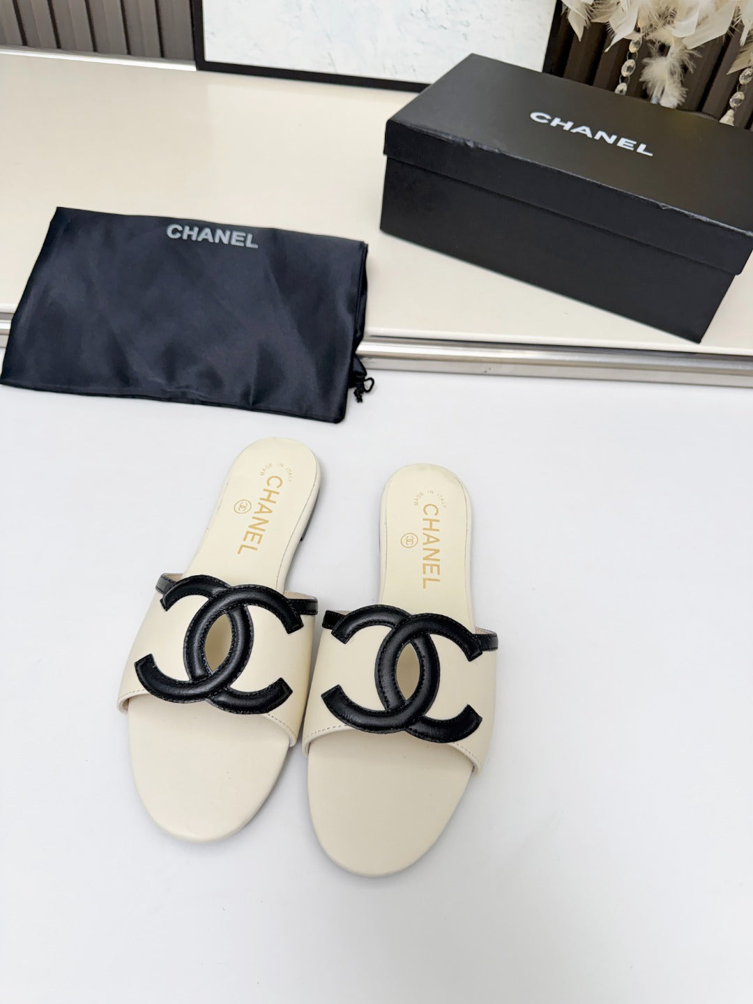 ZPX76C7  Popular high-quality leather slippers