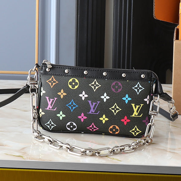 B1P46E44 Popular leather bag