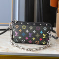 B1P46E44 Popular leather bag