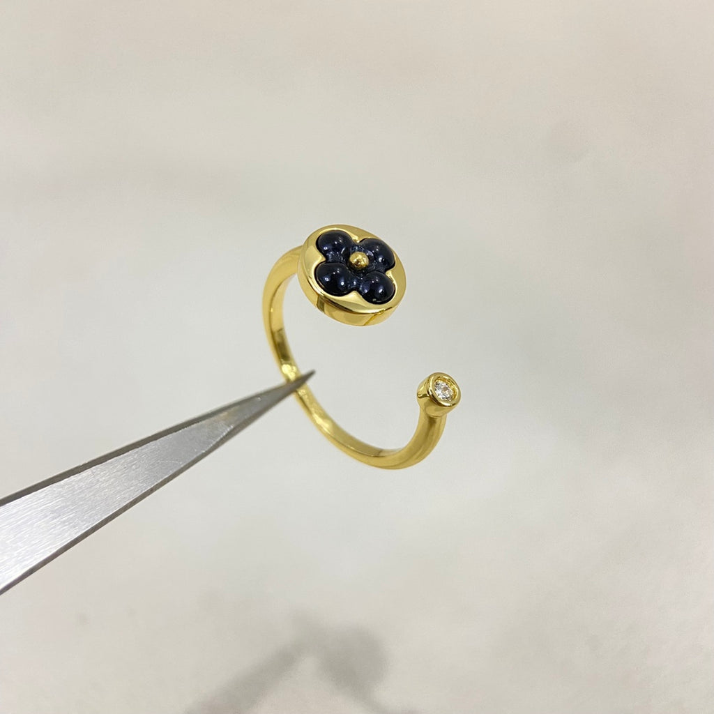 X5N76E9J  Popular  Rings (mini flower)