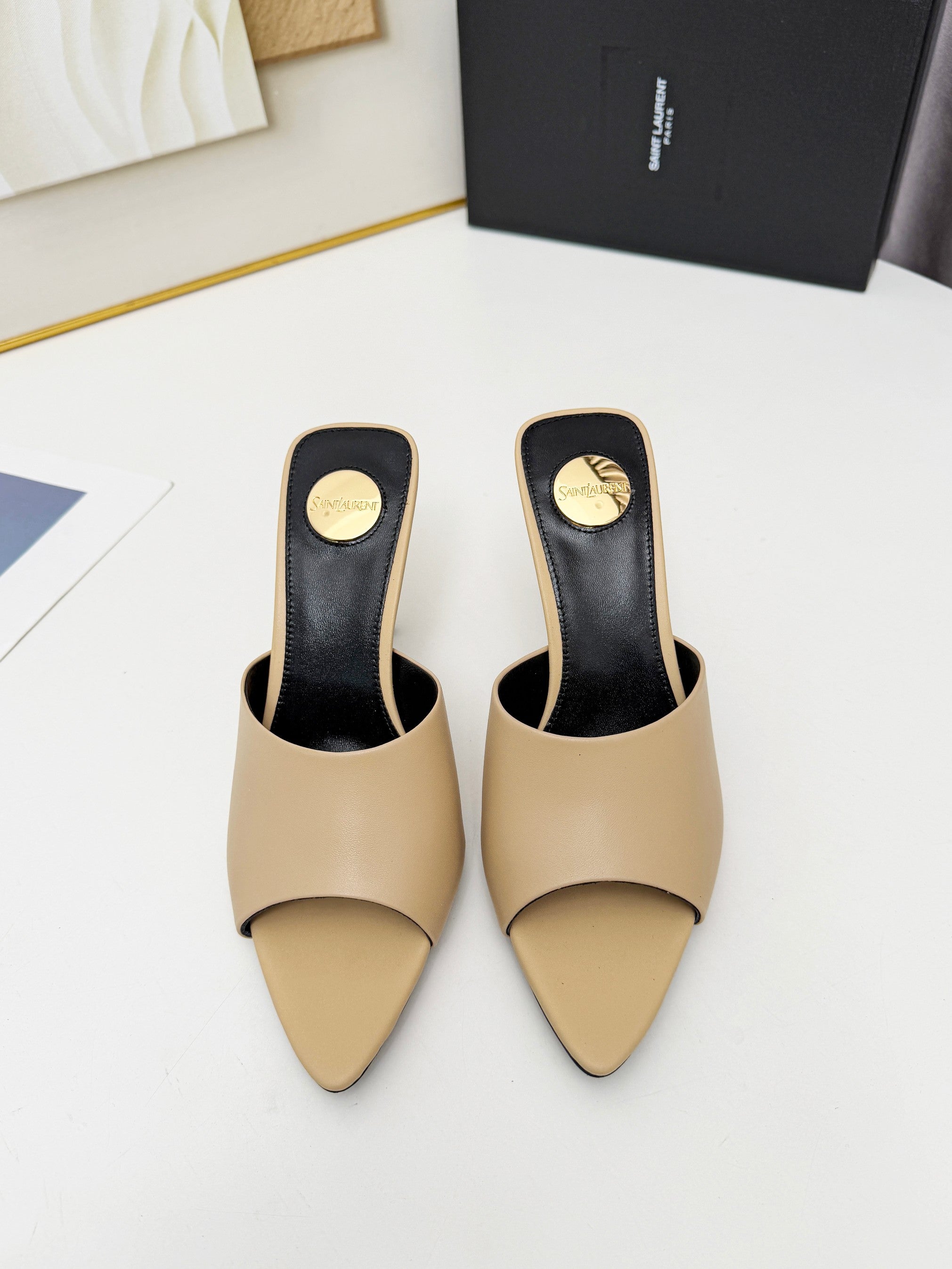 Z2P36SL6 Popular high-quality leather Shoes(heel-height 9cm)