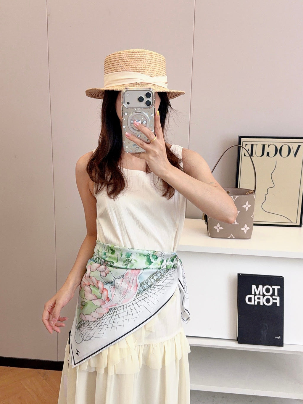 W1N36C15 Popular Silk Scarve
