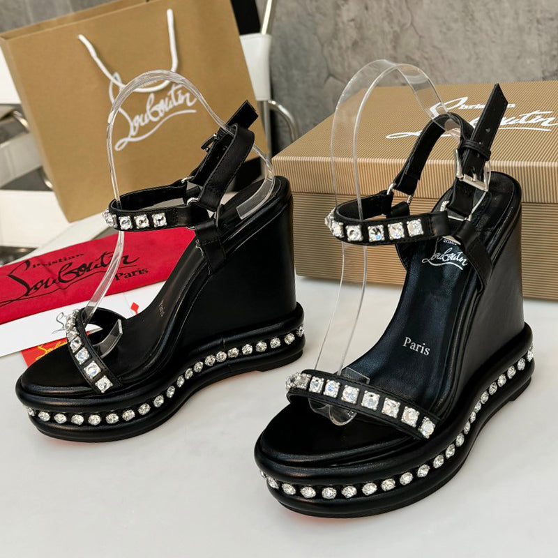 Z2ZA11 Popular leather High heels12cm heel