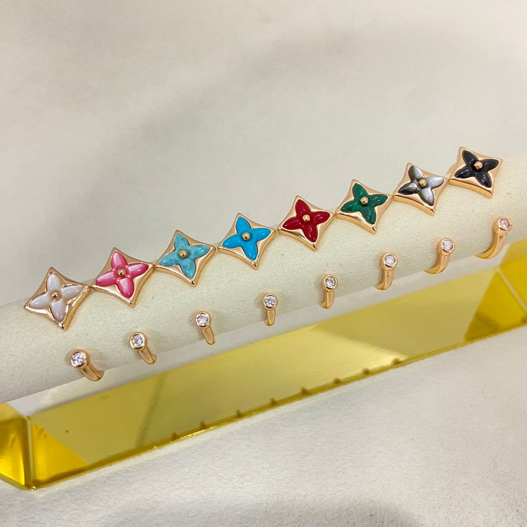 X5N76E10J  Popular  Rings (mini flower)