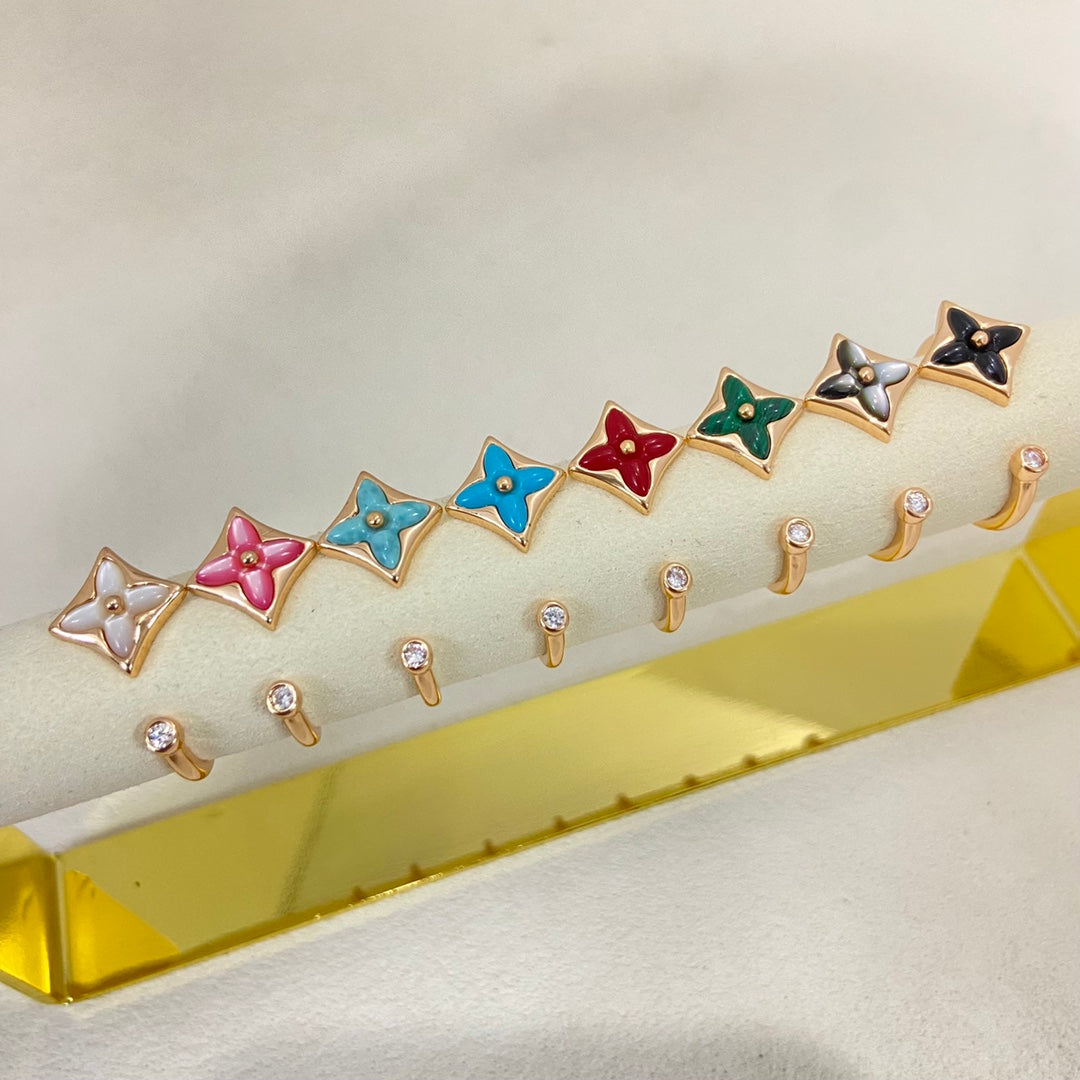 X5N76E10J  Popular  Rings (mini flower)