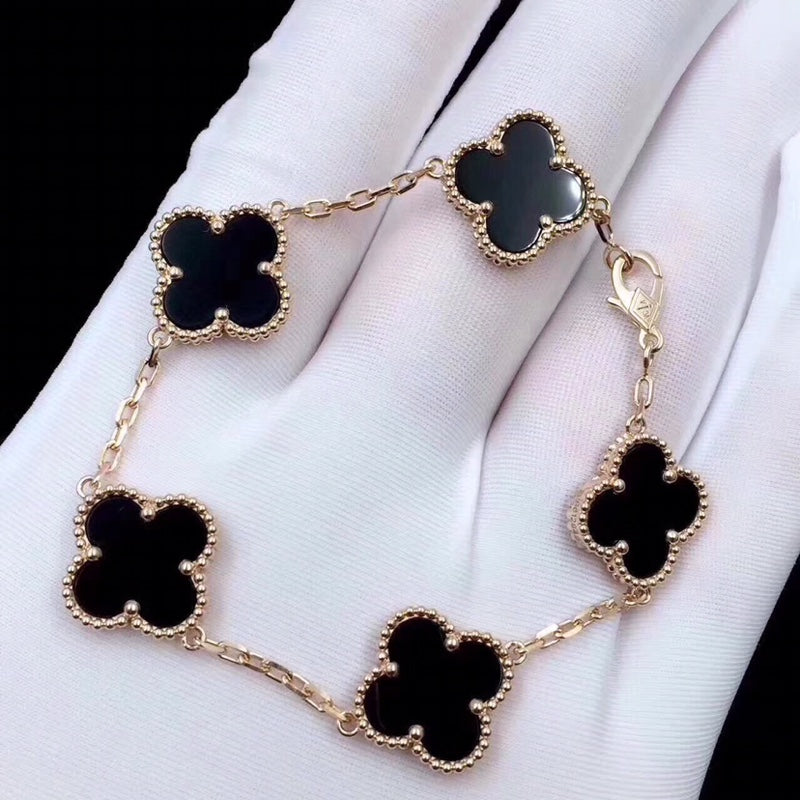 X5X53VA180K  Popular bracelets 5 flowers normal size1.5cm flower