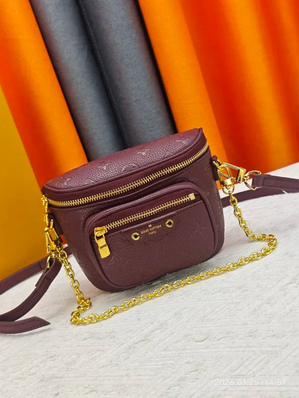 B1P46E75 Popular leather bag