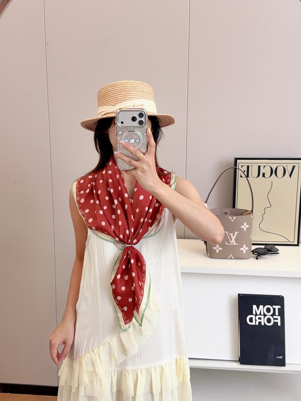 W1N36A14 Popular Silk Scarve