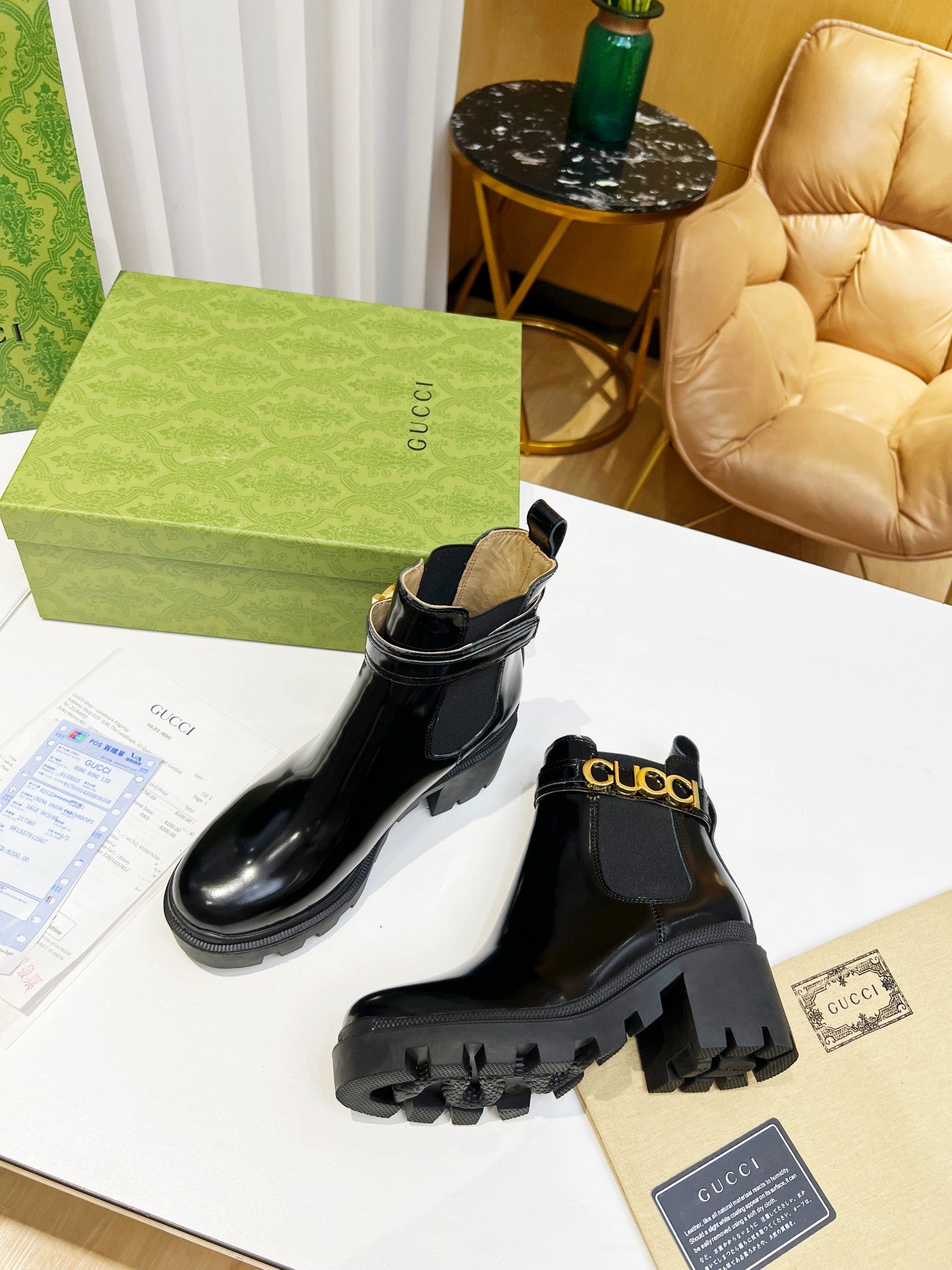 Z2XB196 Popular leather boot (top layer leather lining)