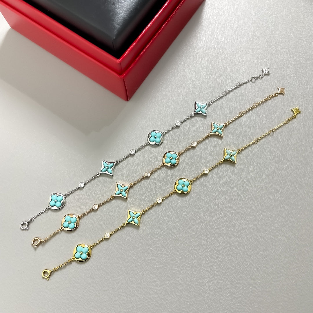 X5N76E39K Popular  Bracelets(mini 4flower)