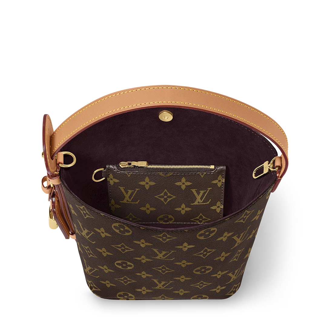 B1R76E21 Trendy classic high-quality coated canvas bags