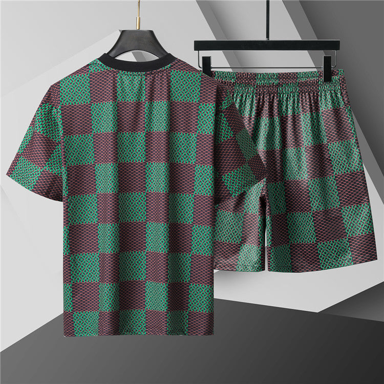 U1W35E111  Popular shirt and shorts set